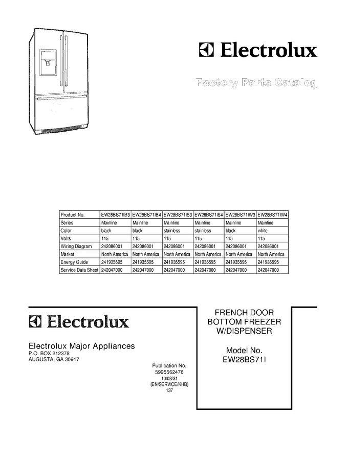 Diagram for EW28BS71IW4