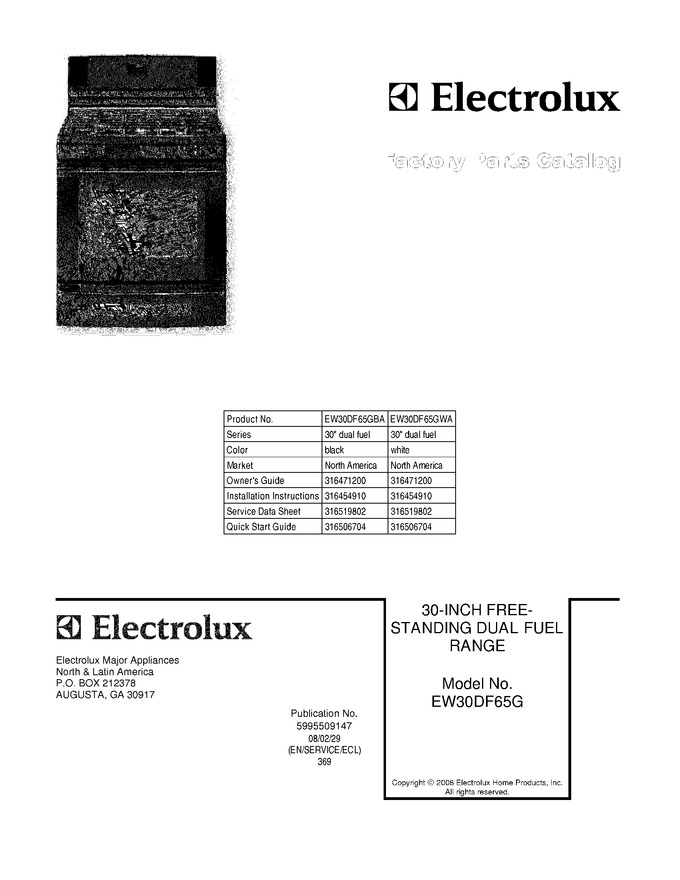 Diagram for EW30DF65GBA