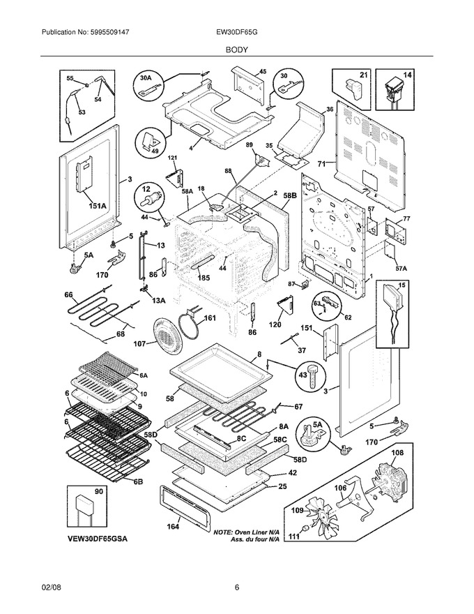 Diagram for EW30DF65GWA