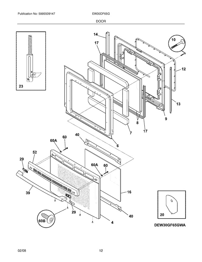 Diagram for EW30DF65GBA