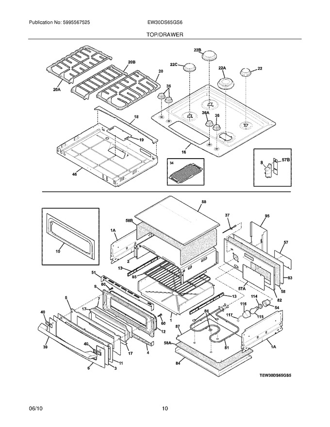 Diagram for EW30DS65GS6