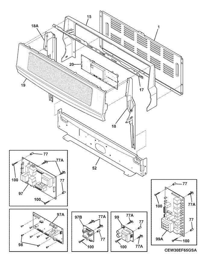 Diagram for EW30EF65GSB