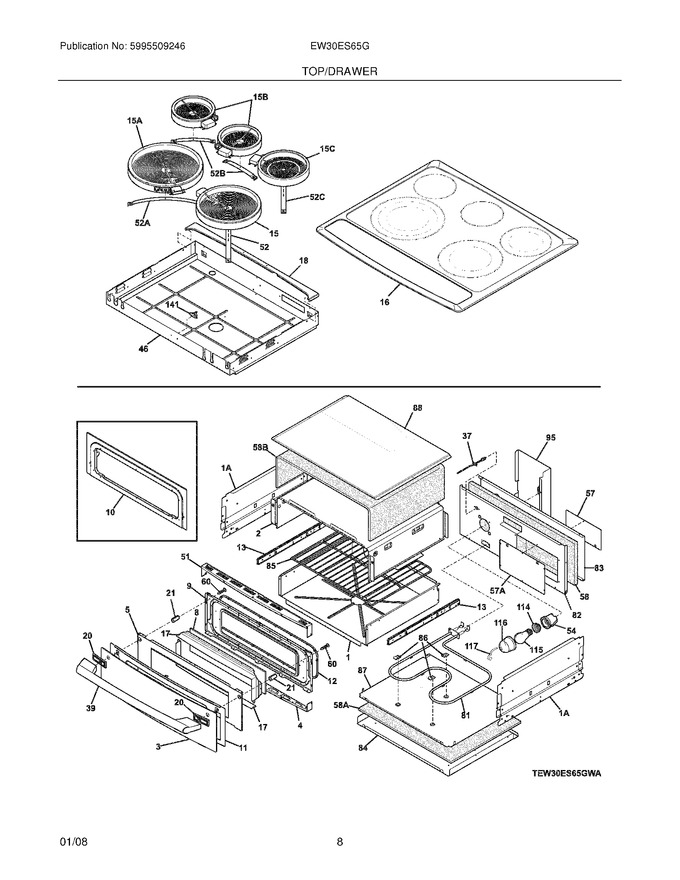Diagram for EW30ES65GWA