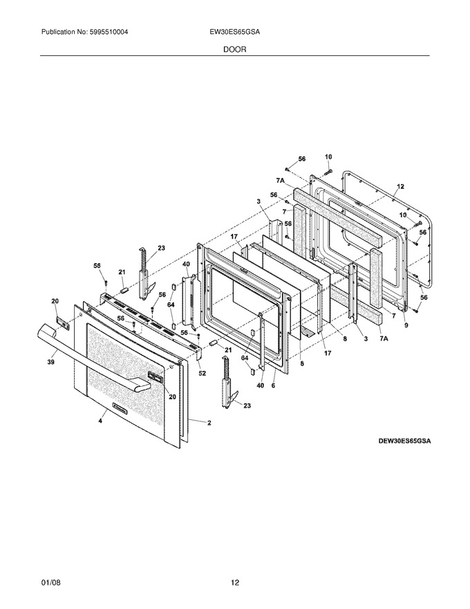 Diagram for EW30ES65GSA