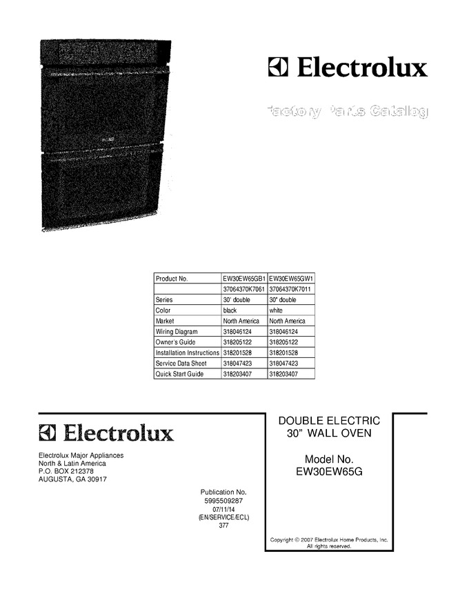 Diagram for EW30EW65GB1
