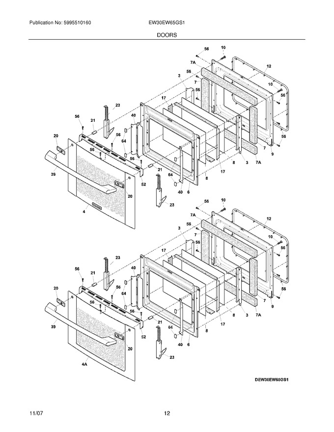 Diagram for EW30EW65GS1
