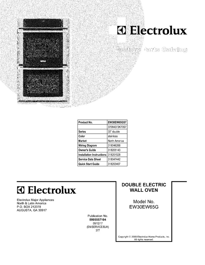 Diagram for EW30EW65GS7