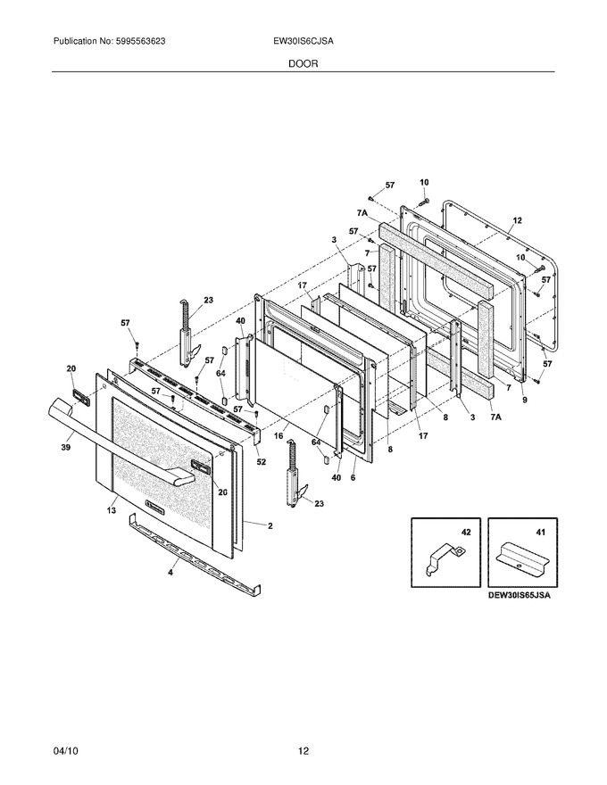 Diagram for EW30IS6CJSA