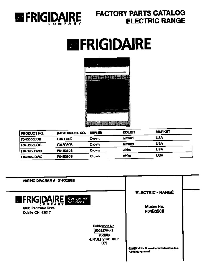 Diagram for F04B350BWB