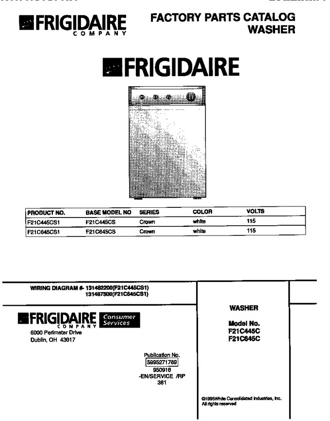 Diagram for F21C645CS1
