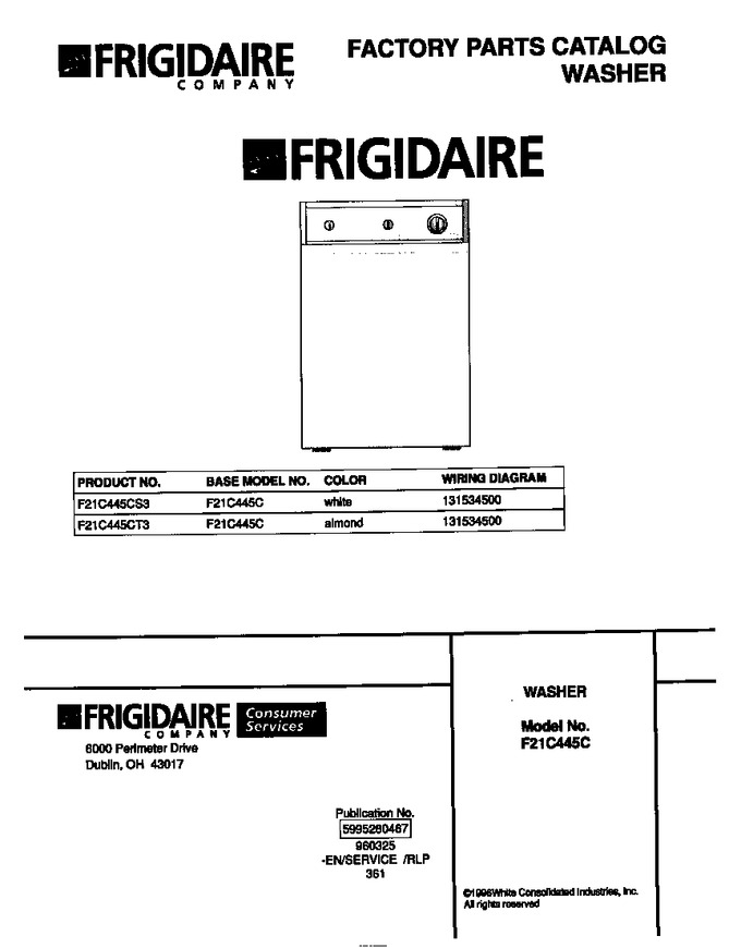 Diagram for F21C445CS3