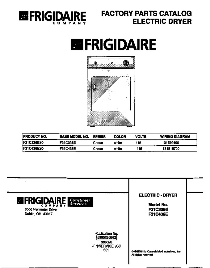 Diagram for F31C336ES0