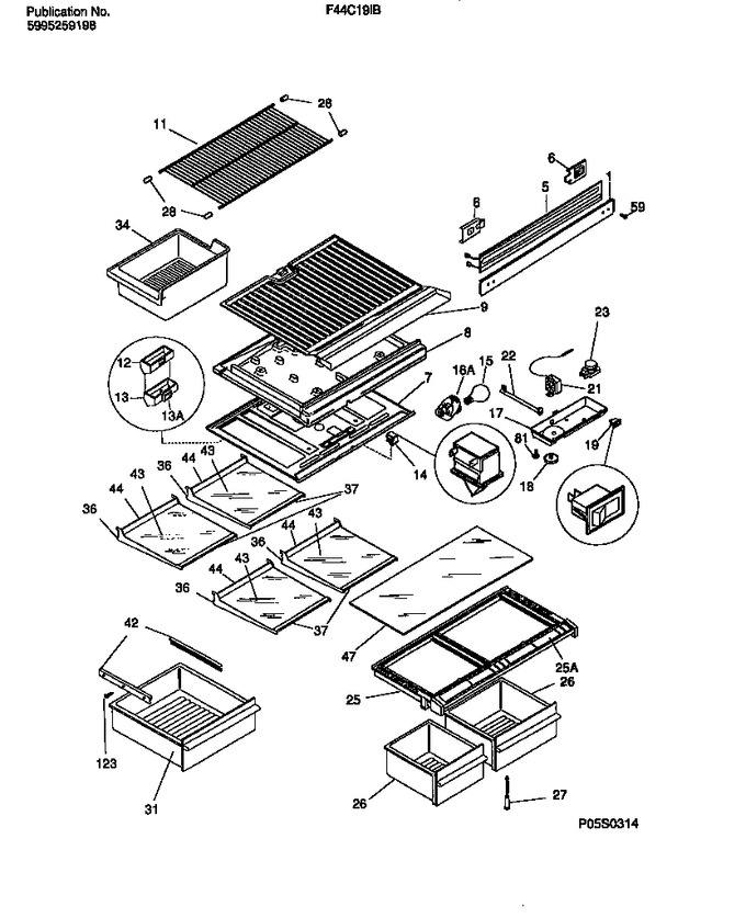 Diagram for F44C19IBW0