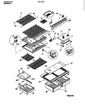 Diagram for 04 - Shelves, Controls, Divider, Mullion