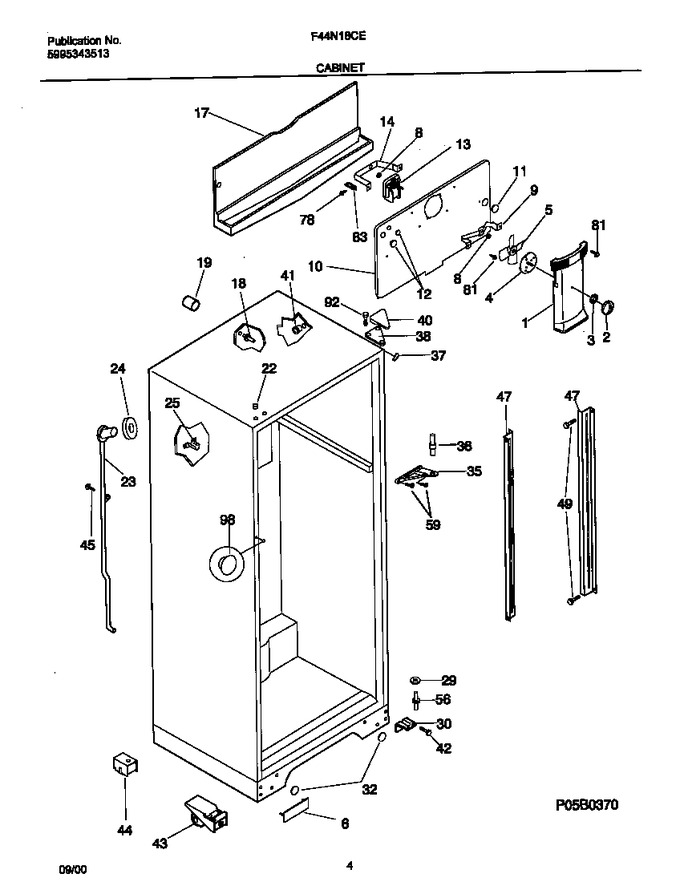 Diagram for F44N18CEW8