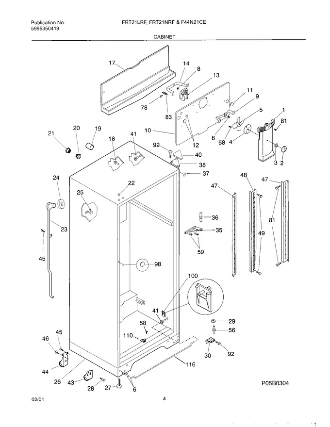 Diagram for FRT21LRFD1