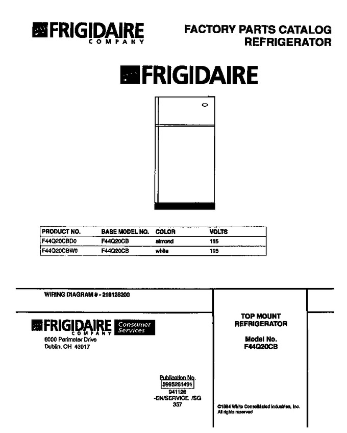 Diagram for F44Q20CBW0