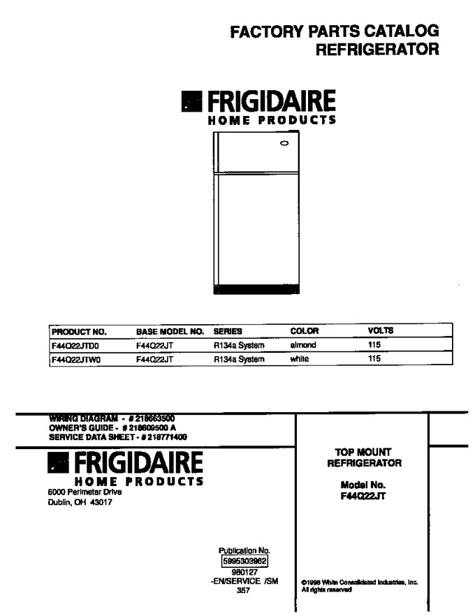 Diagram for F44Q22JTW0