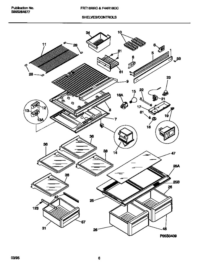 Diagram for FRT18RRCW0