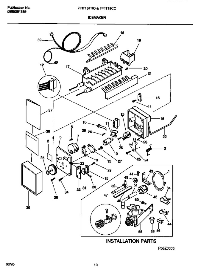 Diagram for FRT18TRCW0