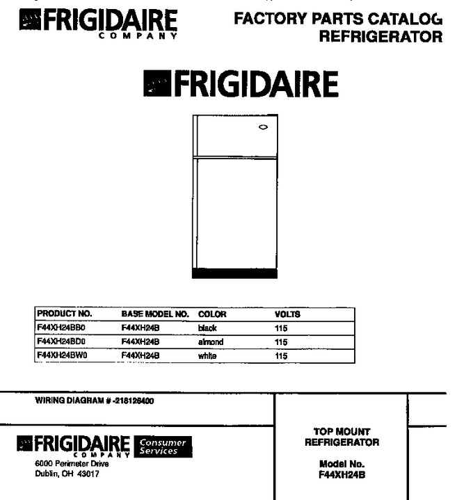 Diagram for F44XH24BB0
