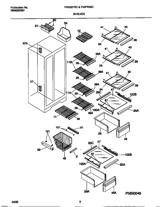 Diagram for F45PR22CW0