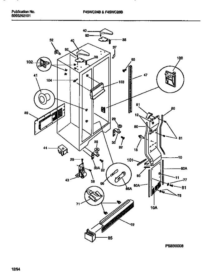 Diagram for F45WC26BD0