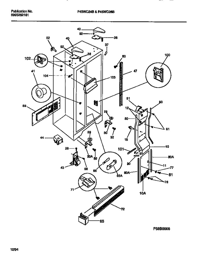 Diagram for F45WC26BW0