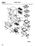 Diagram for 07 - Shelves, Water Tank, 3-door Mullion