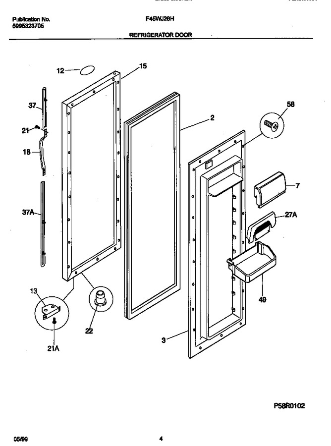 Diagram for F45WJ26HW1