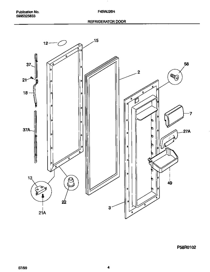 Diagram for F45WJ26HW2