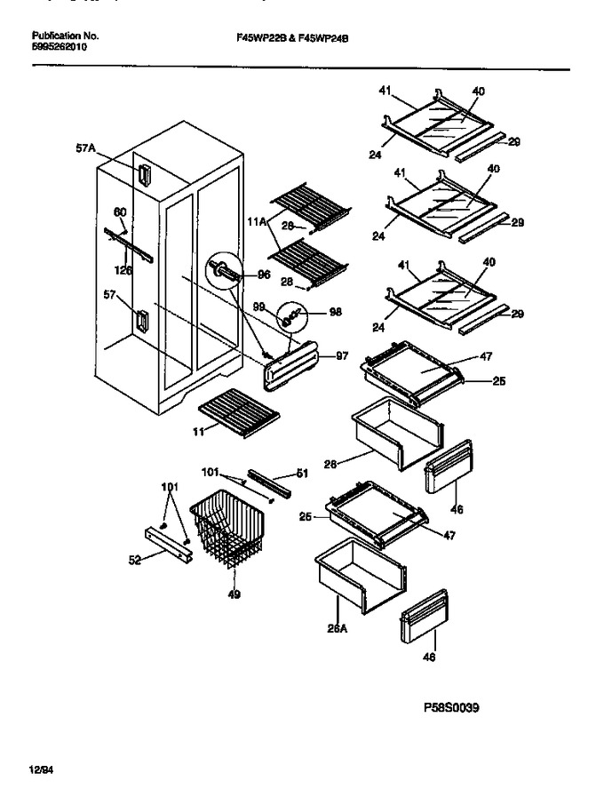Diagram for F45WP24BW0