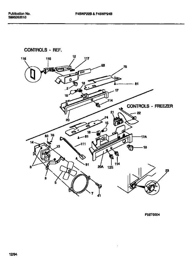 Diagram for F45WP24BW0