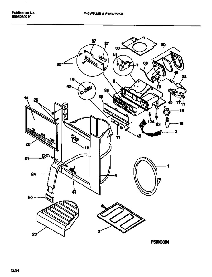 Diagram for F45WP24BW0