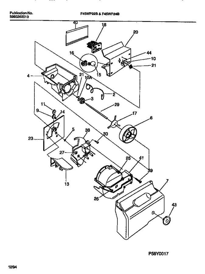 Diagram for F45WP24BW0