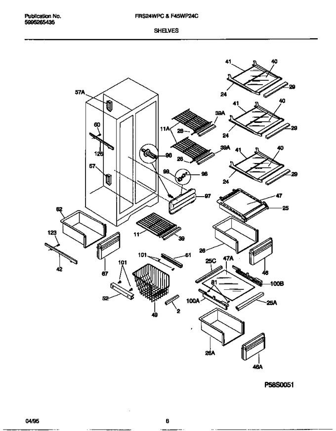 Diagram for F45WP24CW0