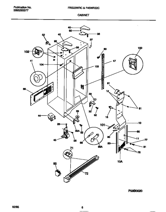 Diagram for F45WR22CW0