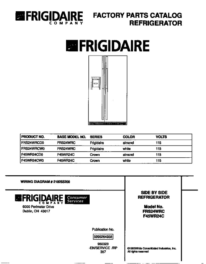 Diagram for FRS24WRCW0