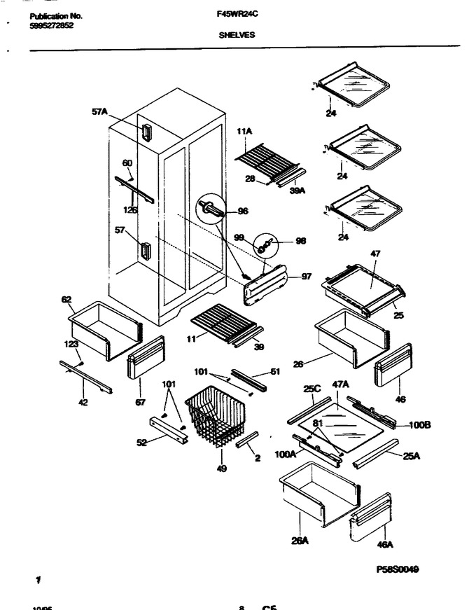 Diagram for F45WR24CW1