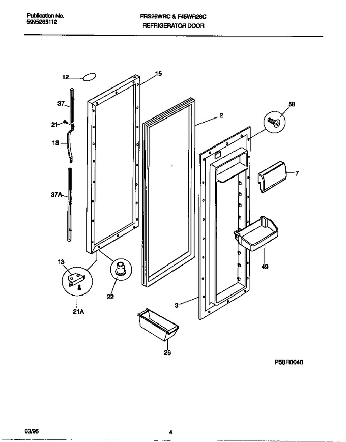 Diagram for F45WR26CW0