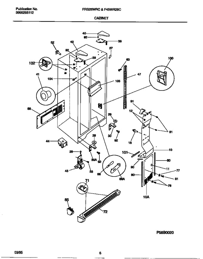 Diagram for F45WR26CW0