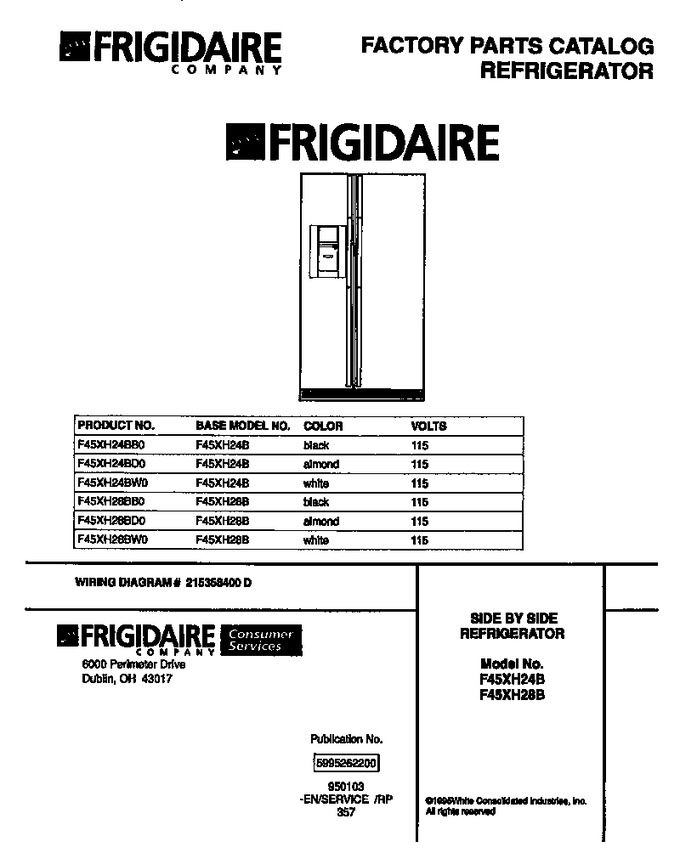 Diagram for F45XH28BD0