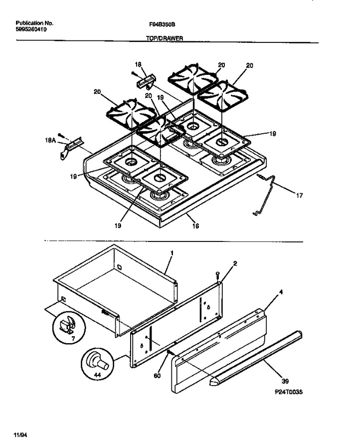 Diagram for F64B350BWA