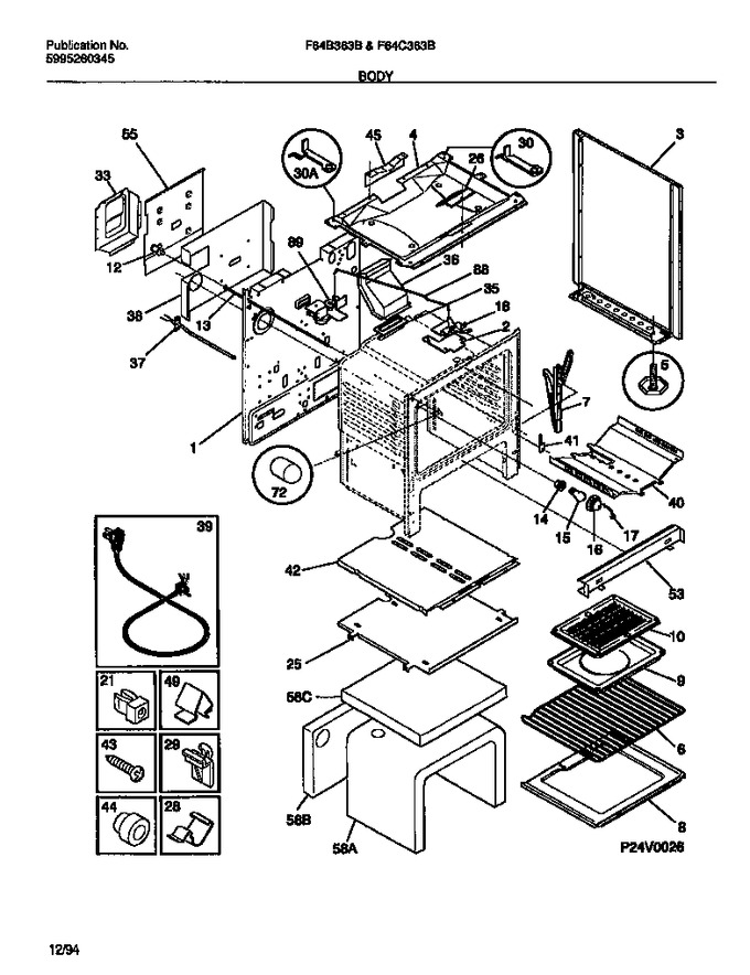 Diagram for F64B363BWA