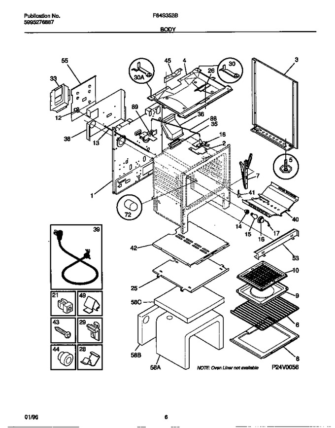 Diagram for F64S352BWB