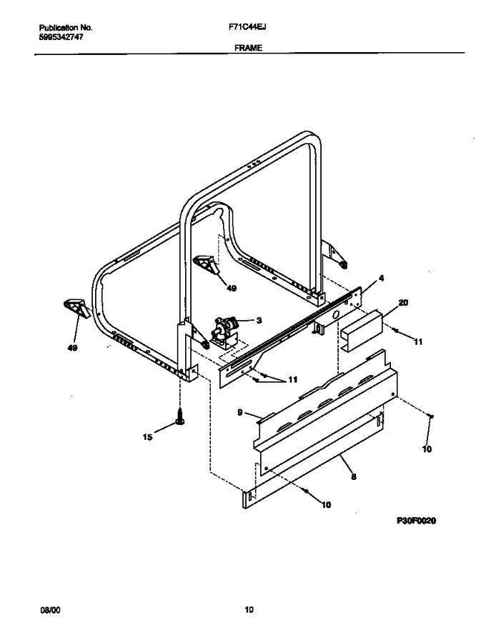 Diagram for F71C44EJB0
