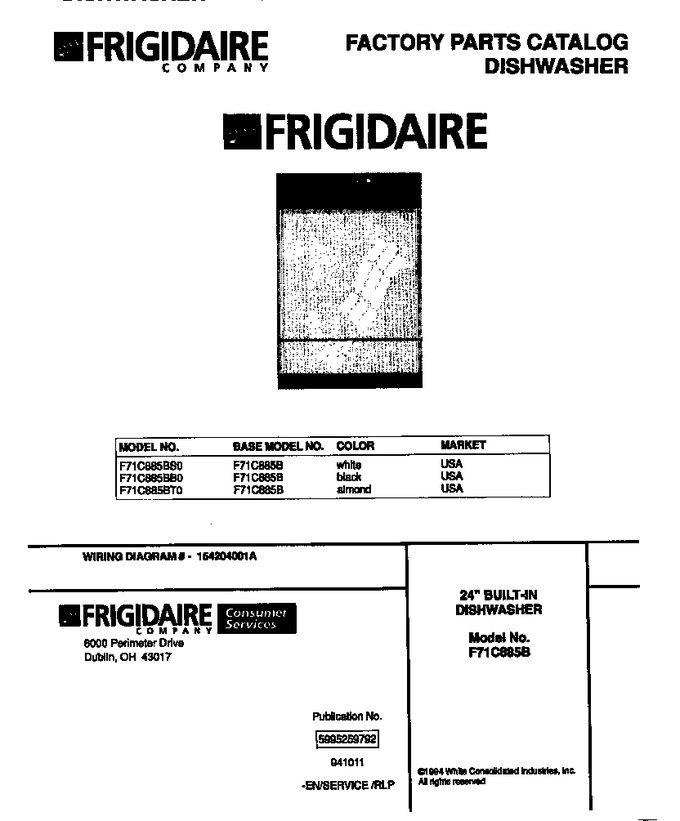 Diagram for F71C885BS0