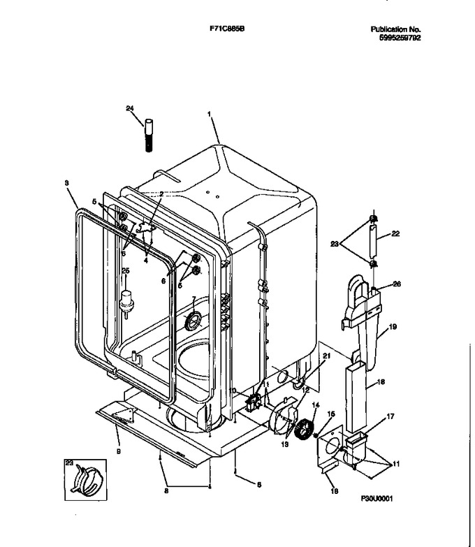 Diagram for F71C885BS0