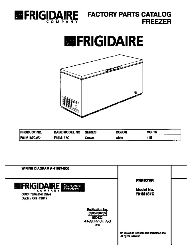 Diagram for F81M187CW0
