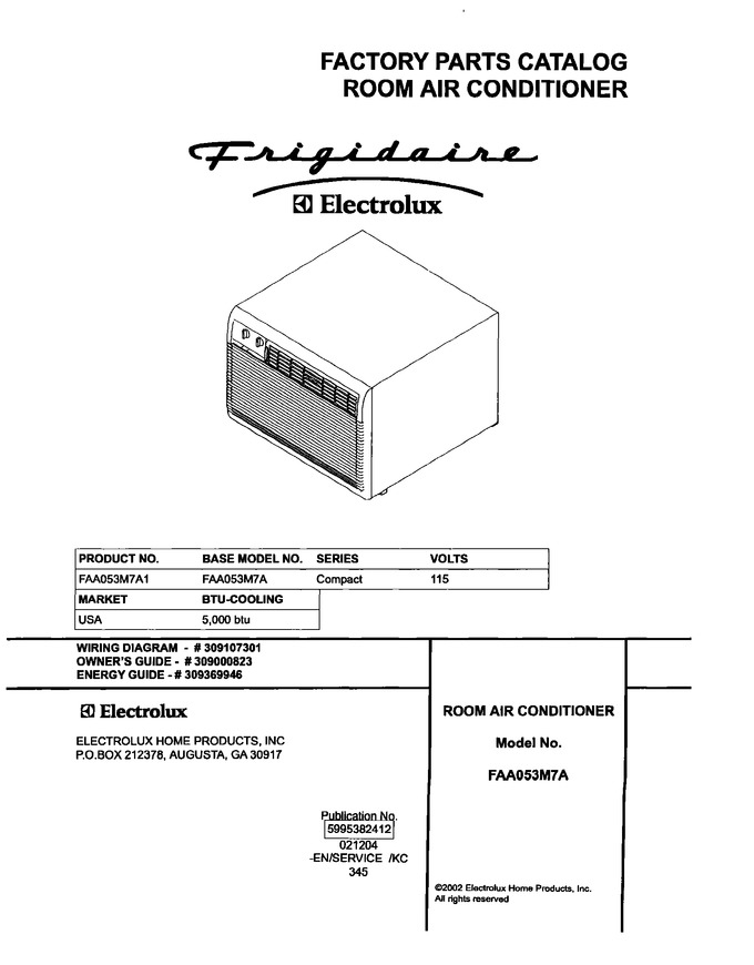 Diagram for FAA053M7A1